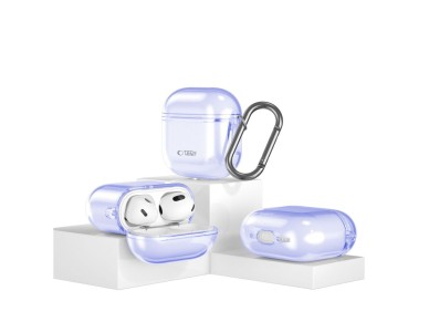 Capa Tech-Protect FlexAir para AirPods 4 - Roxa