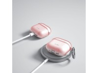 Capa Tech-Protect FlexAir para AirPods 4 - Rosa
