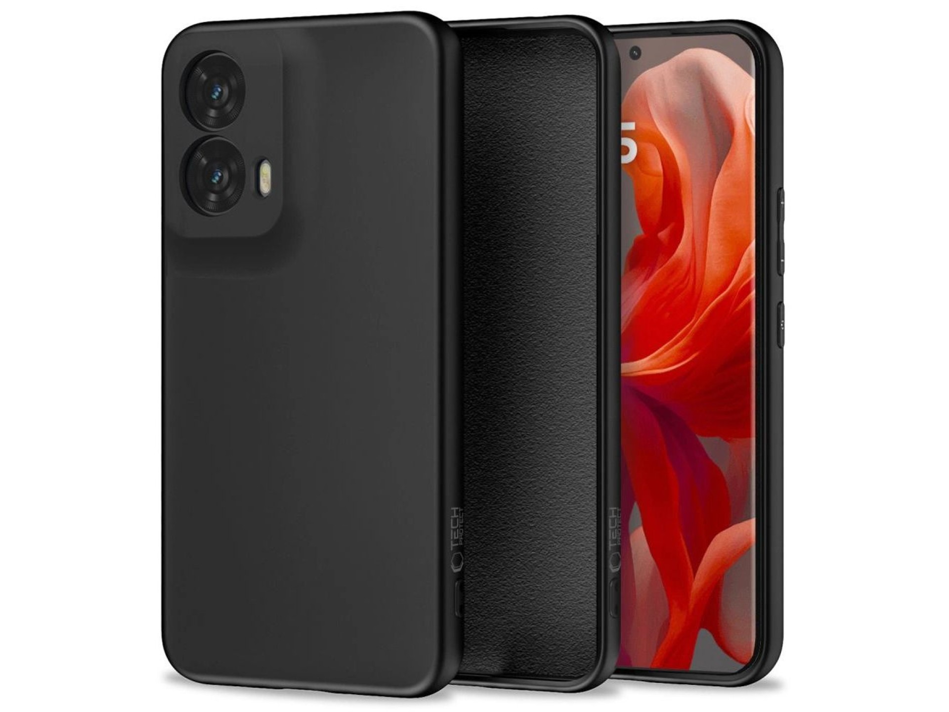 Funda Tech-Protect Icon para Motorola Moto G85 5G - Negra
