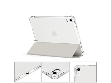 Capa h�brida Tech-Protect SC Pen para iPad 10 / 2022 - Cinza - Transparente