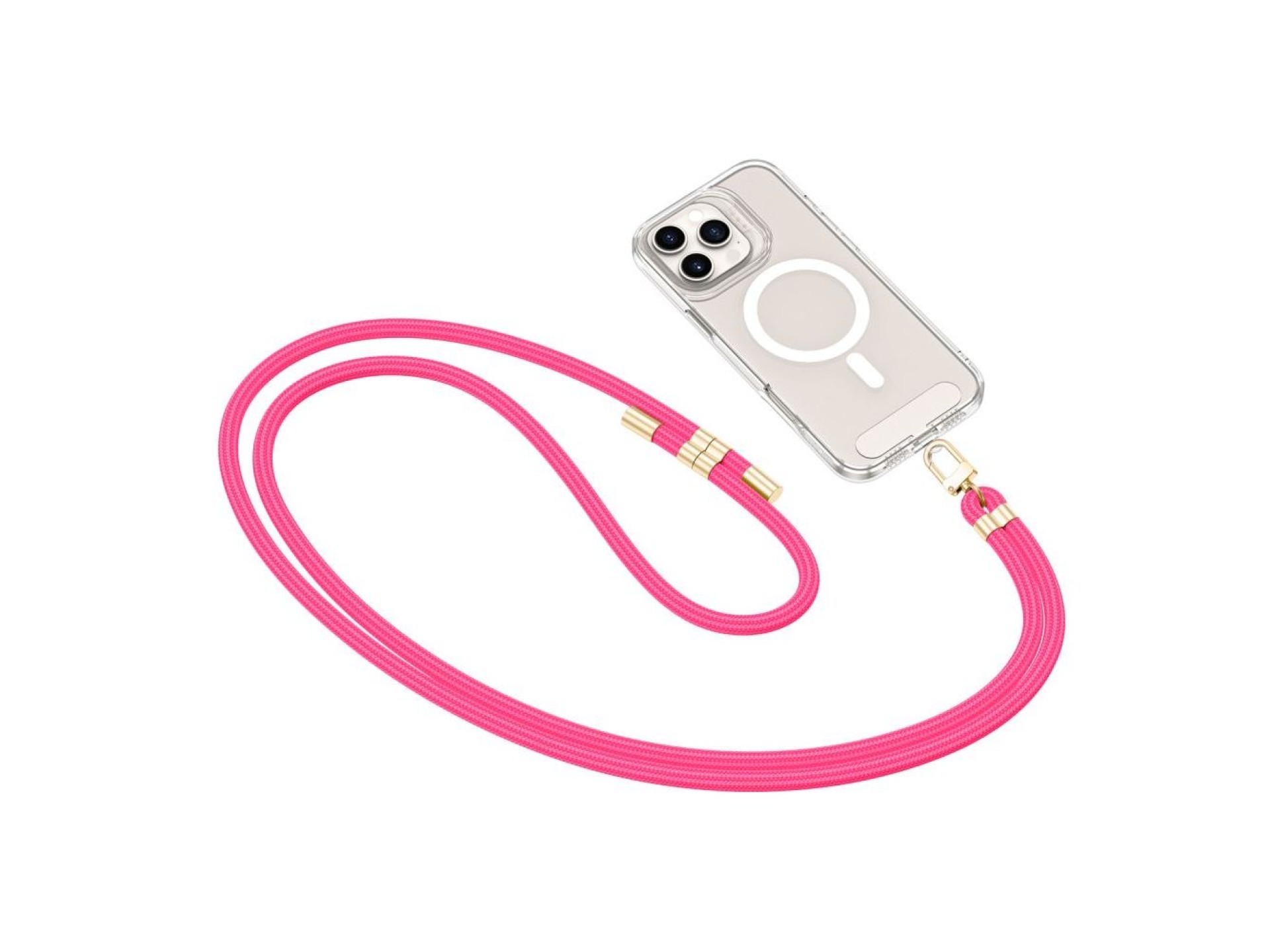 Tech-Protect C7S Rope Crossbody Strap Leash - Pink
