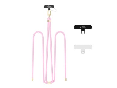 Tech-Protect C7S Rope Crossbody Strap Leash - Pink