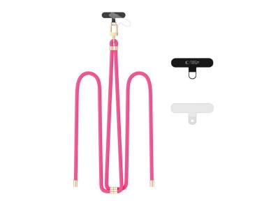 Tech-Protect C7S Rope Crossbody Strap Leash - Pink