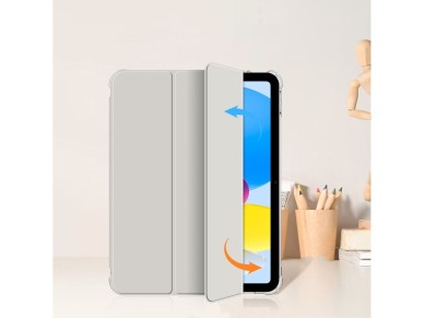 Capa h�brida Tech-Protect SC Pen para iPad 10 / 2022 - Cinza - Transparente