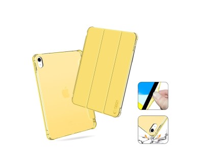 Capa h�brida Tech-Protect SC Pen para iPad 10 / 2022 - Amarela - Transparente