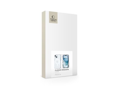 Tech-Protect FlexAir MagSafe iPhone 15 Case - Clear Tech-Protect FlexAir MagSafe iPhone 15 Case - Clear