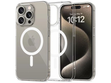 Tech-Protect FlexAir MagSafe Case for iPhone 15 Pro - Clear
