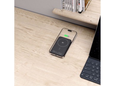 Powerbank Tech-Protect PB24 LifeMag QI2 MagSafe 10000 mAh - negro