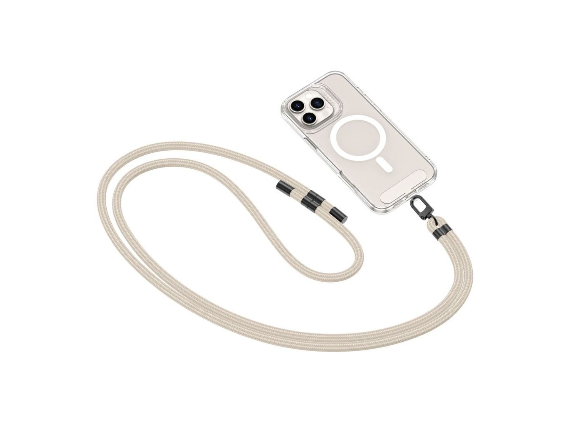 Tech-Protect C7S Rope Crossbody Strap Leash - Beige