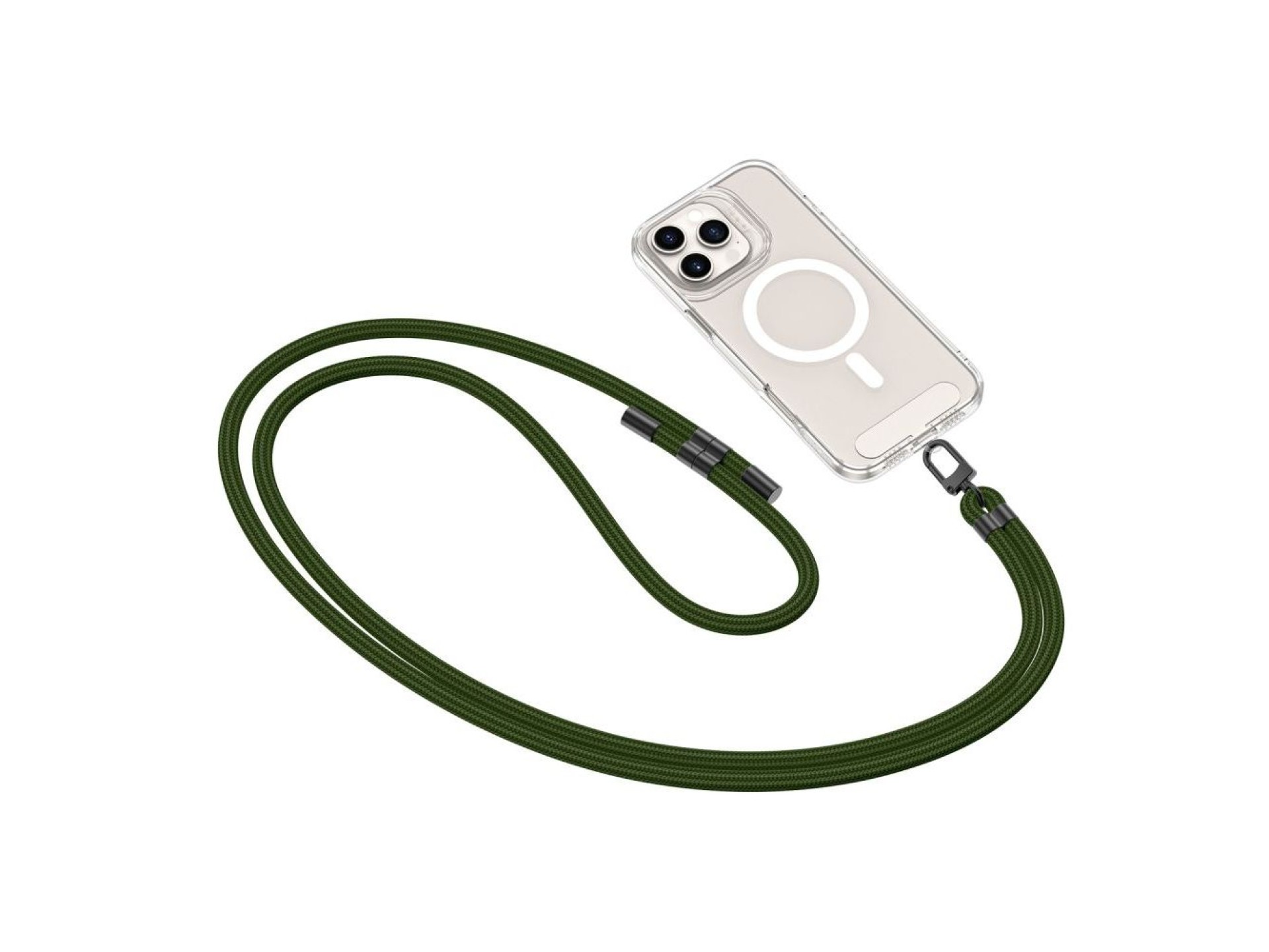 Tech-Protect C7S Rope Crossbody Strap Leash - Olive