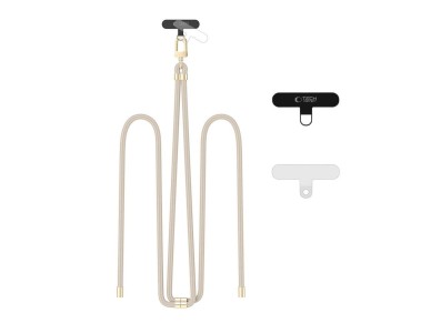 Correa cruzada de cuerda Tech-Protect C7S - Beige Correa cruzada de cuerda Tech-Protect C7S - Beige