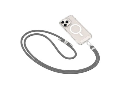 Tech-Protect C7S Rope Crossbody Strap Leash - Gray