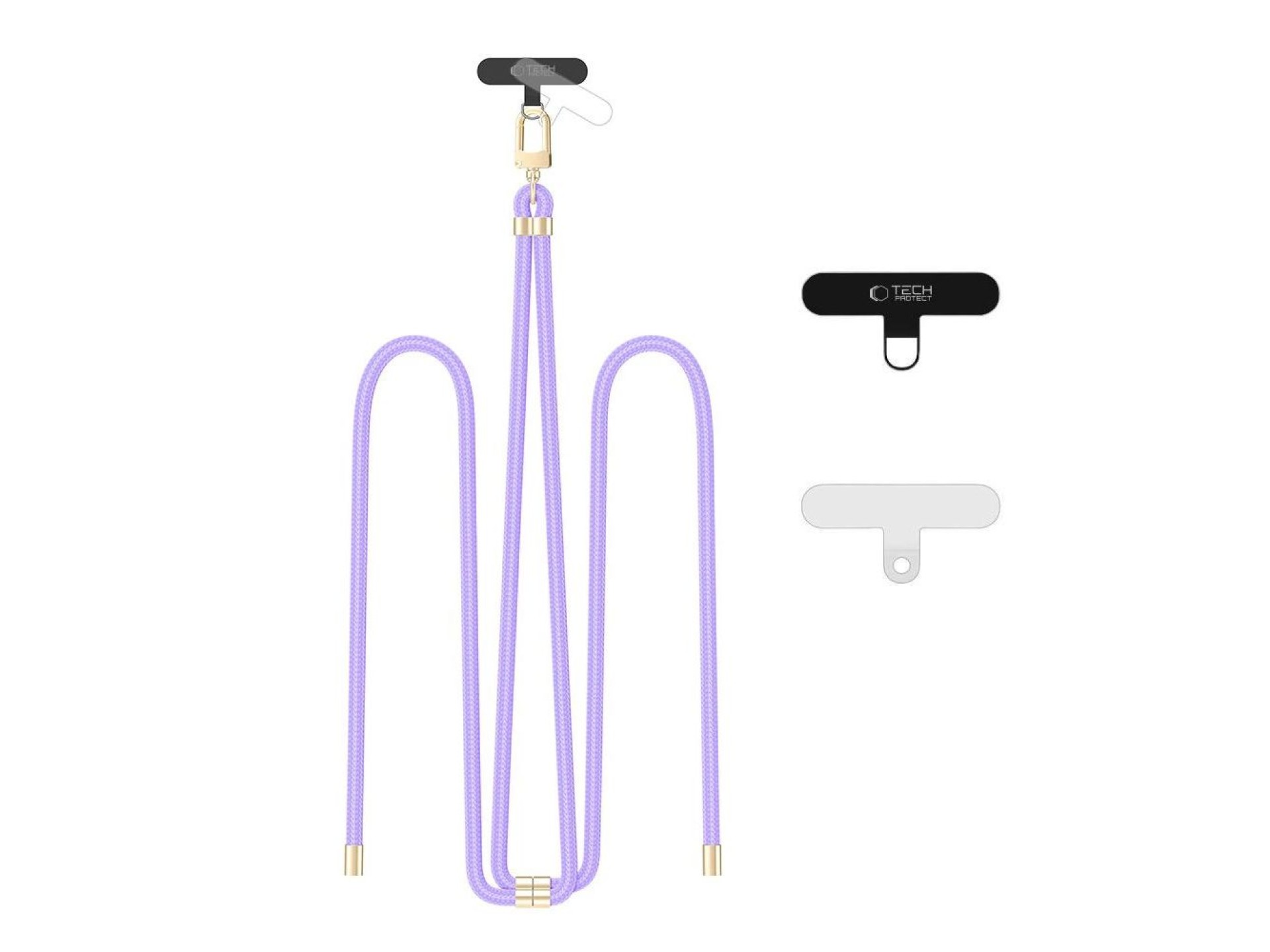 Tech-Protect C7S Rope Crossbody Strap Leash - Purple