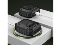 Capa Tech-Protect Carbonox para AirPods 4 - Preta Capa Tech-Protect Carbonox para AirPods 4 - Preta