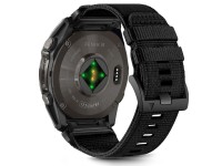 Tech-Protect Nylon Strap for Garmin Fenix 5X / 5X PLUS / 6X / 6X PRO / 7X / 8 (51 mm) - Black