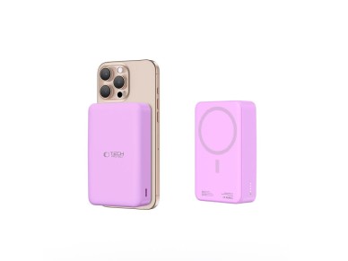Powerbank Tech-Protect PB12 LifeMag MagSafe 20000MAH - morado