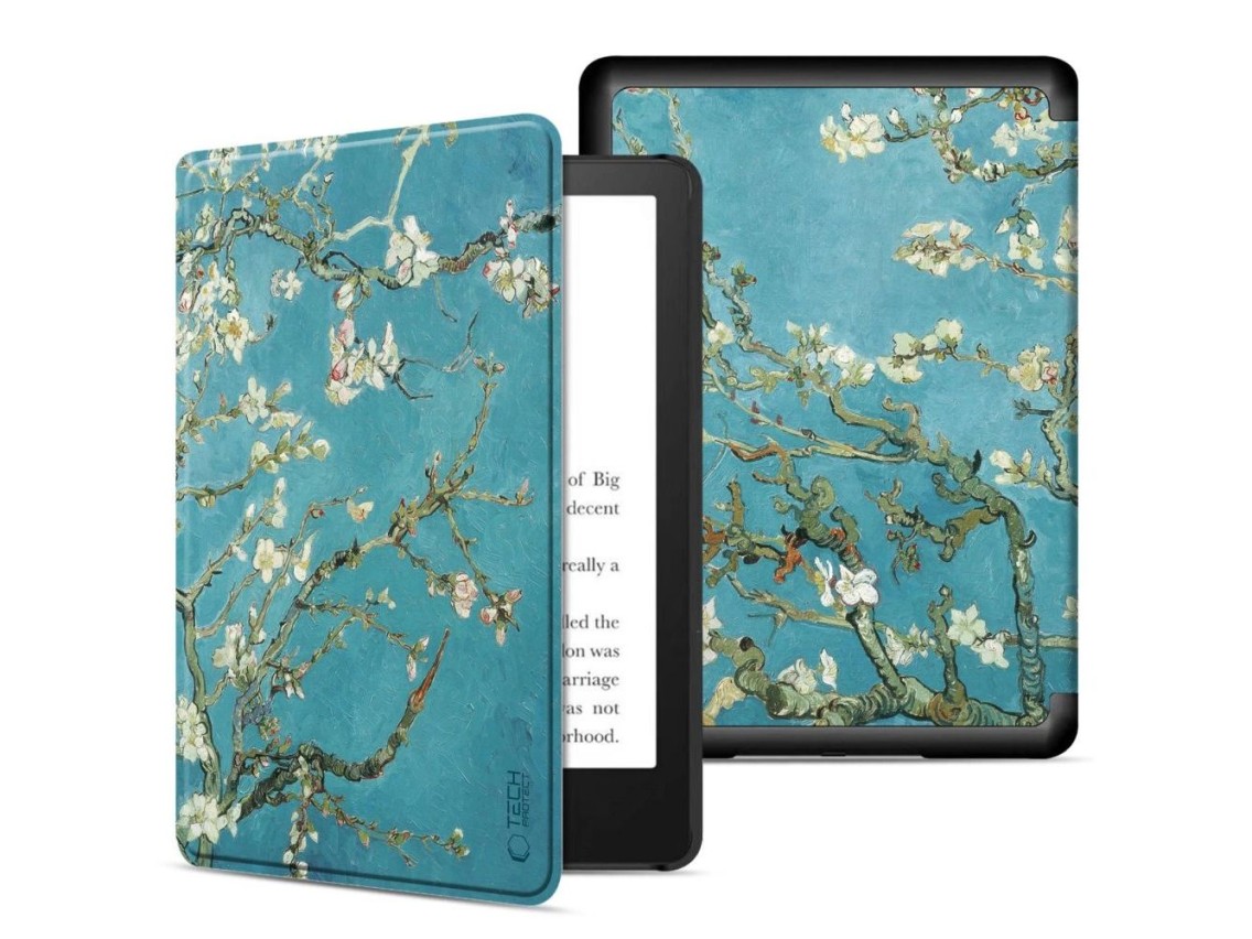 Capa protetora Tech-Protect SmartCase para Kindle Paperwhite VI / 6 / Edição Signature - Azul