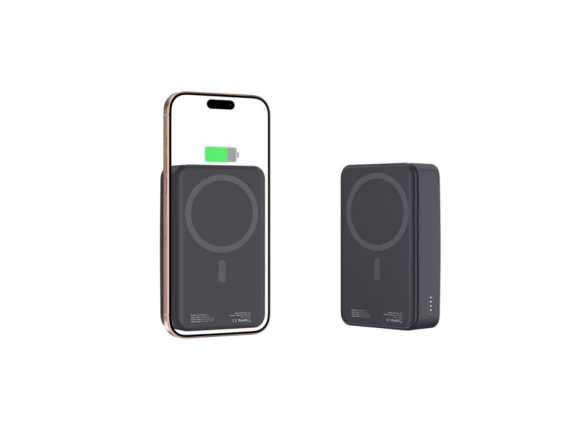 Powerbank Tech-Protect PB12 LifeMag MagSafe 20000MAH - negro