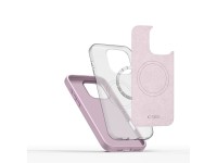 Funda Tech-Protect de silicona PU MagSafe para iPhone 16 Pro - Rosa Funda Tech-Protect de silicona PU MagSafe para iPhone 16 Pro - Rosa