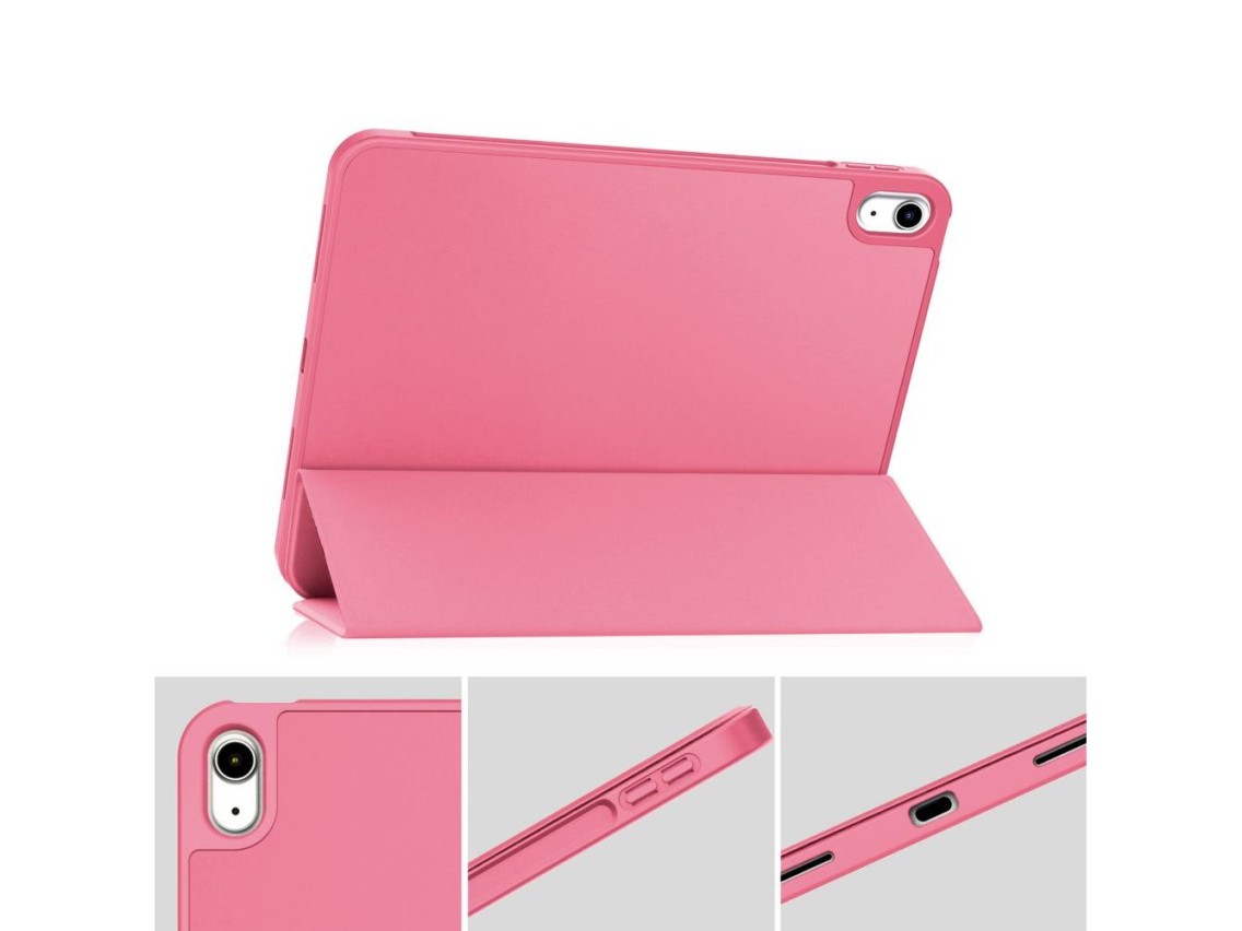 Capa Tech-Protect SC Pen para iPad 10 / 2022 - Rosa