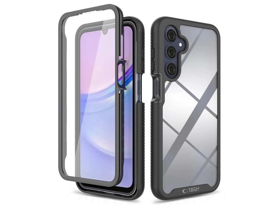 Tech-Protect Defense360 Case for Samsung Galaxy A16 4G / 5G - Black