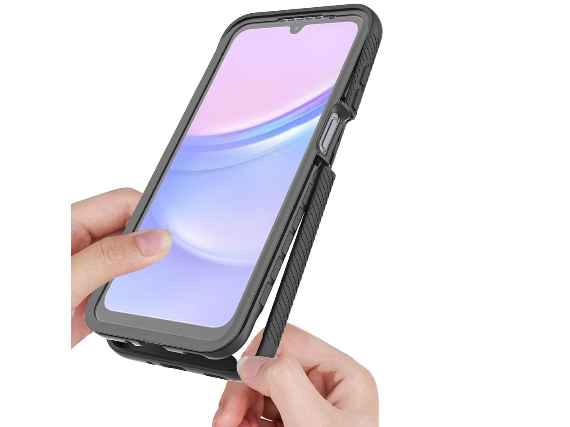 Tech-Protect Defense360 Case for Samsung Galaxy A16 4G / 5G - Black