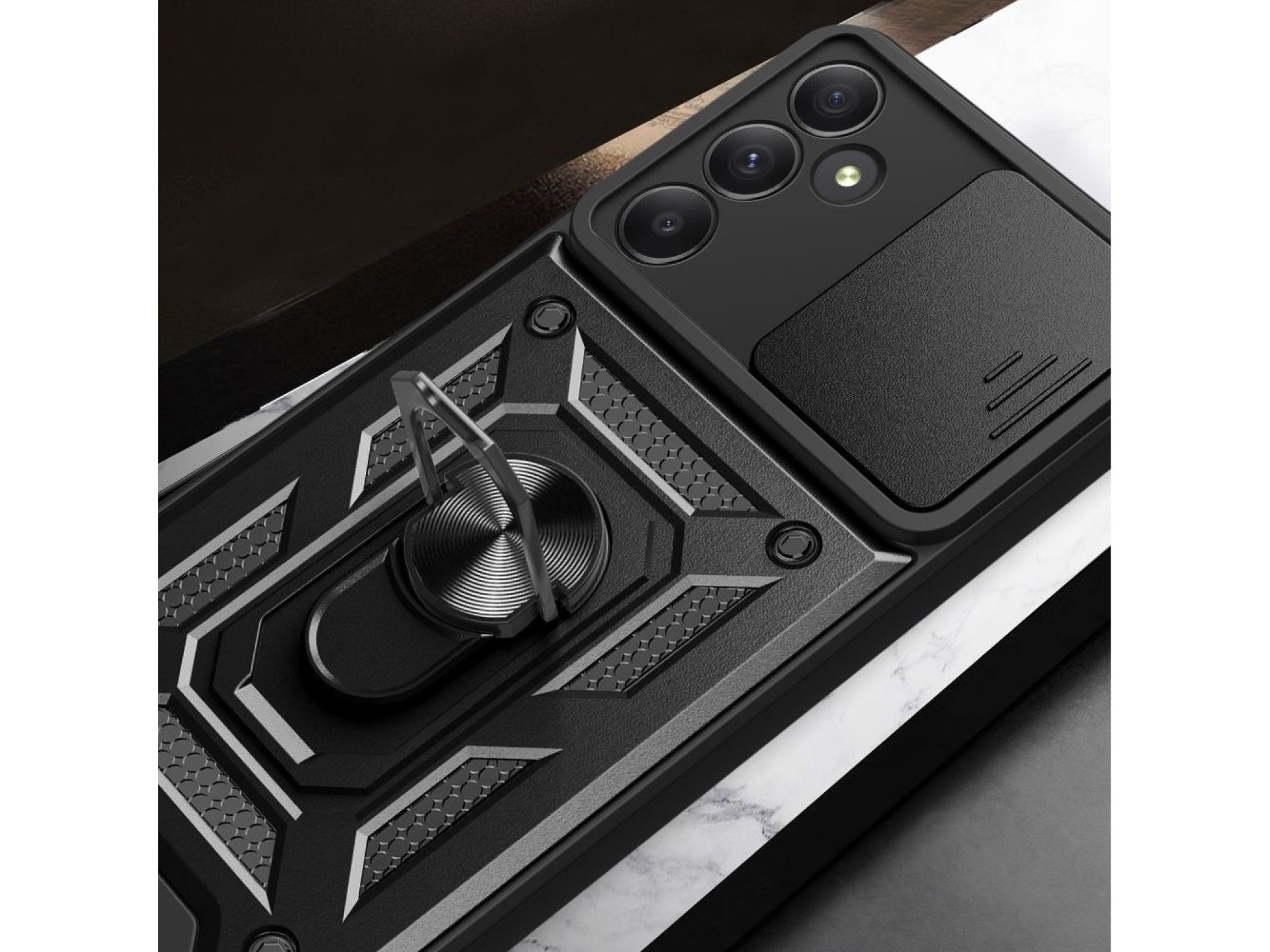 Capa Tech-Protect CamShield Pro para Samsung Galaxy S24 FE - Preta