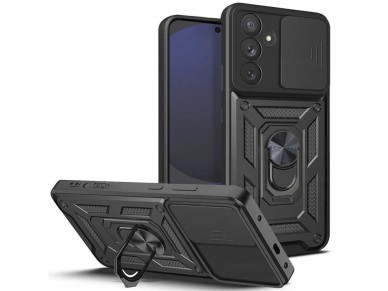Tech-Protect CamShield Pro Case for Samsung Galaxy S24 FE - Black Tech-Protect CamShield Pro Case for Samsung Galaxy S24 FE - Black