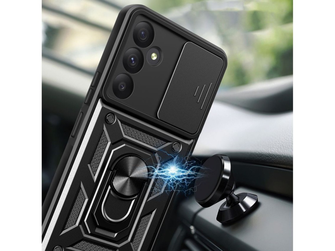 Capa Tech-Protect CamShield Pro para Samsung Galaxy S24 FE - Preta