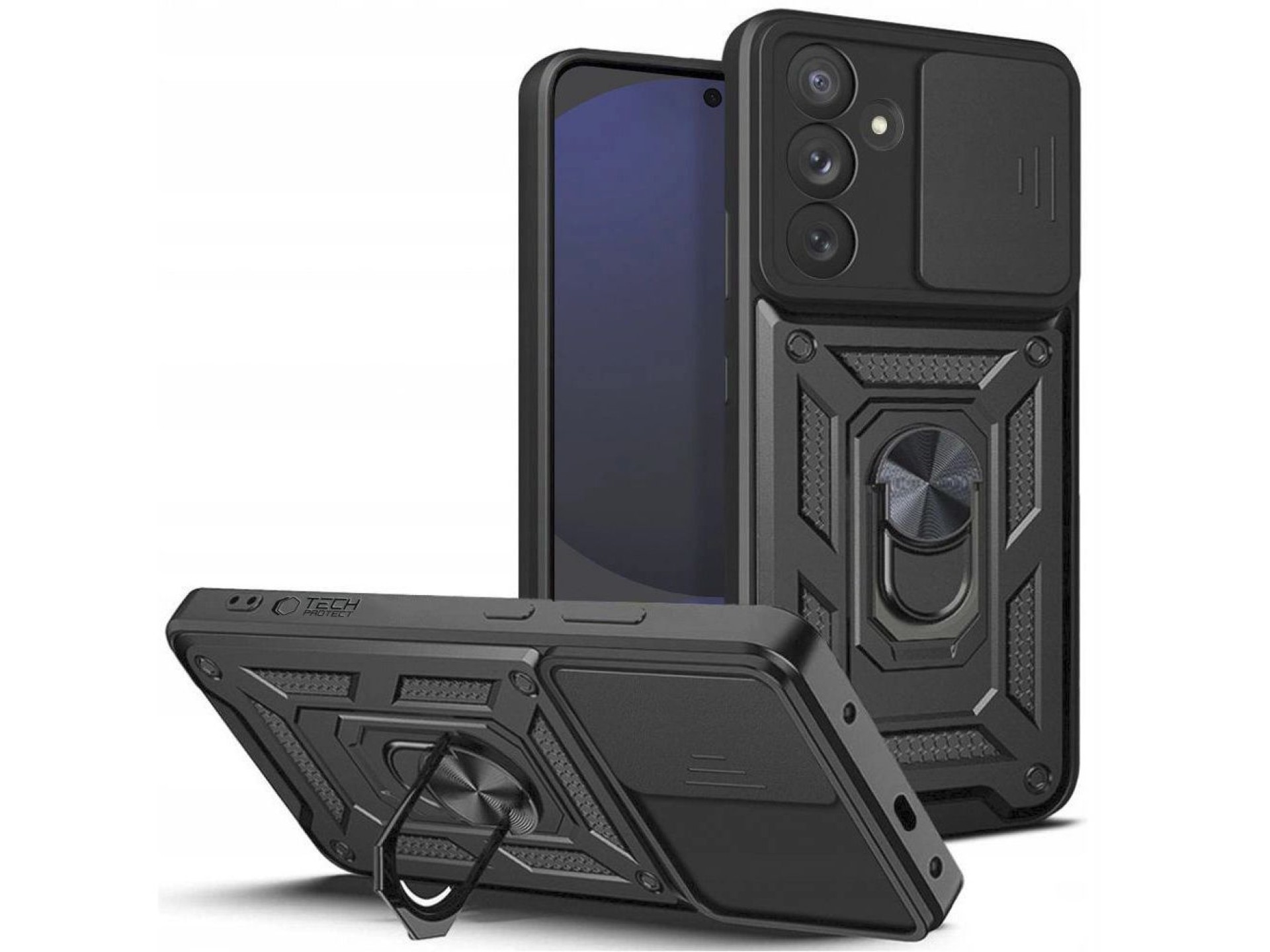 Capa Tech-Protect CamShield Pro para Samsung Galaxy S24 FE - Preta