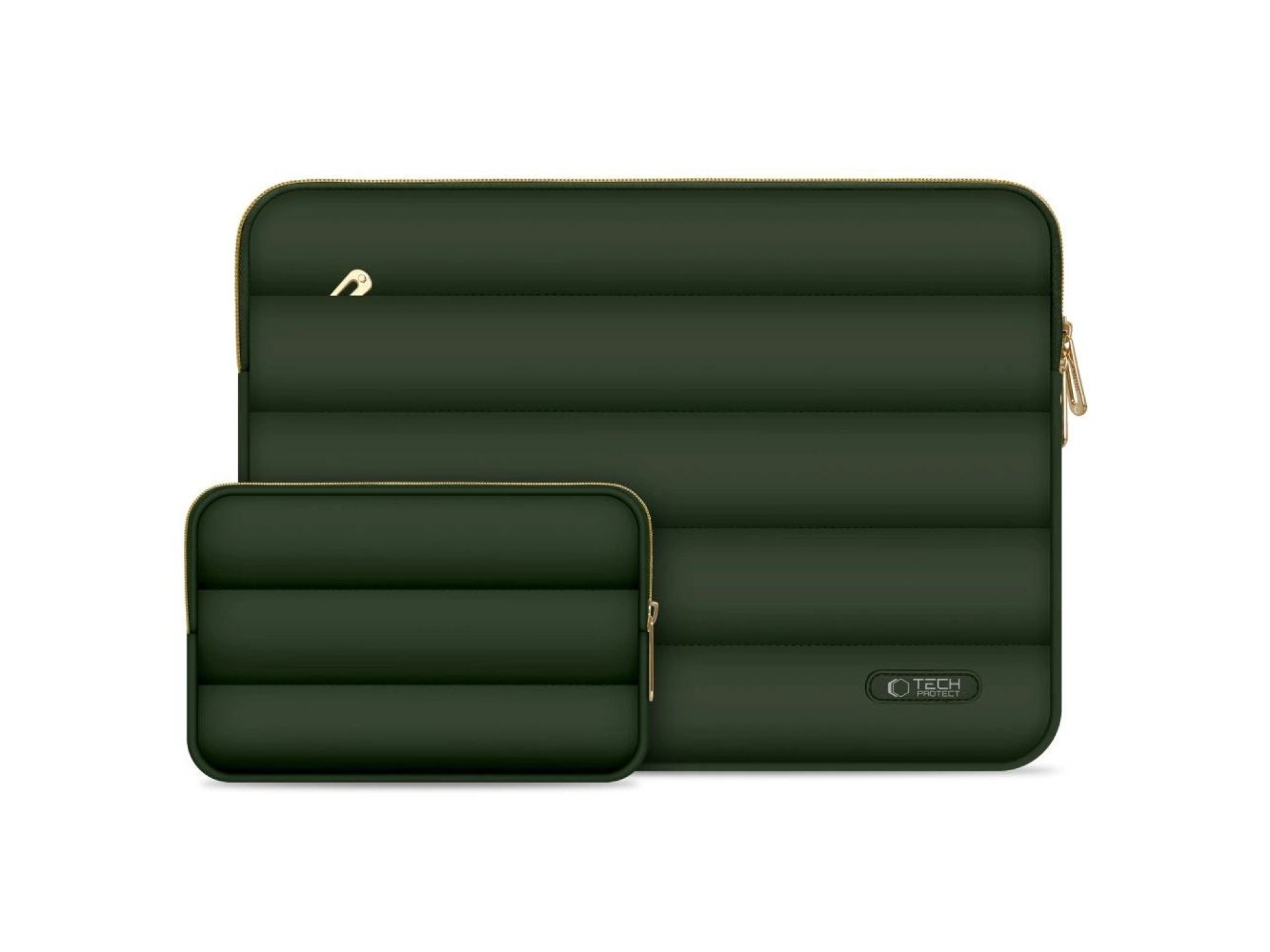 Mochila para laptop Tech-Protect Puffy 15-16 - verde-oliva
