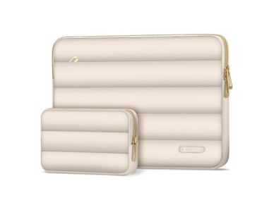 Tech-Protect Puffy 15-16 Laptop Bag - Beige Tech-Protect Puffy 15-16 Laptop Bag - Beige