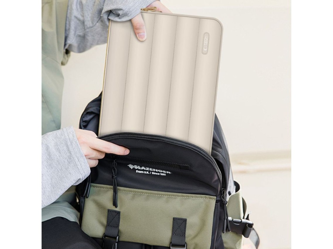 Tech-Protect Puffy 13-14 Laptop Bag - Beige