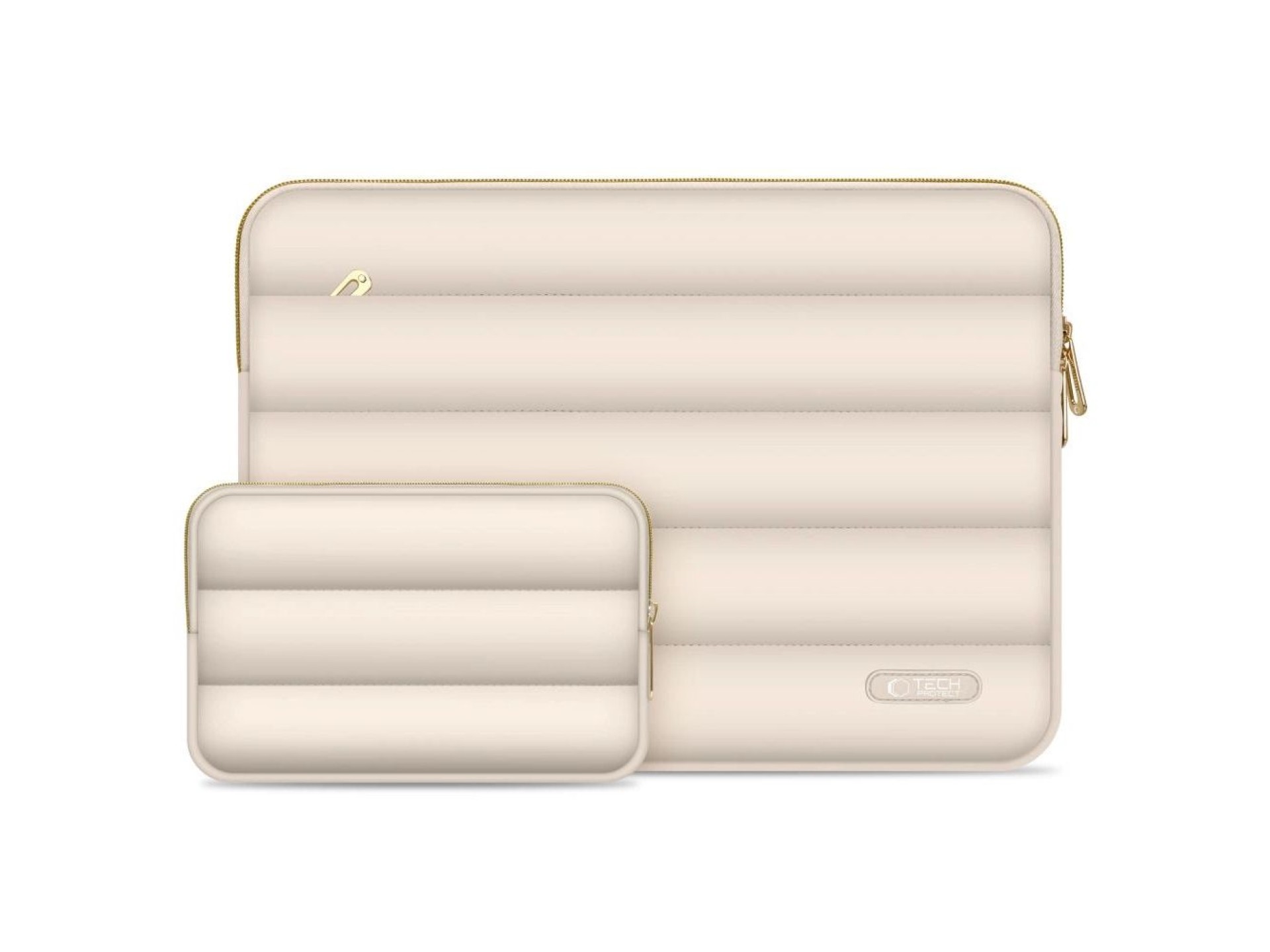 Tech-Protect Puffy 15-16 Laptop Bag - Beige