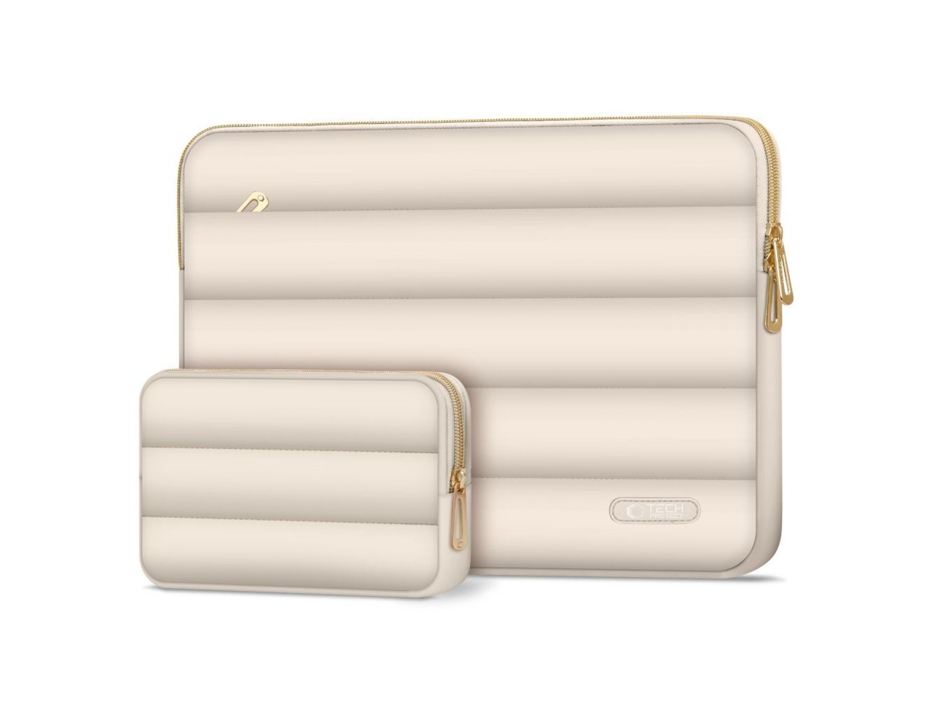 Tech-Protect Puffy 15-16 Laptop Bag - Beige