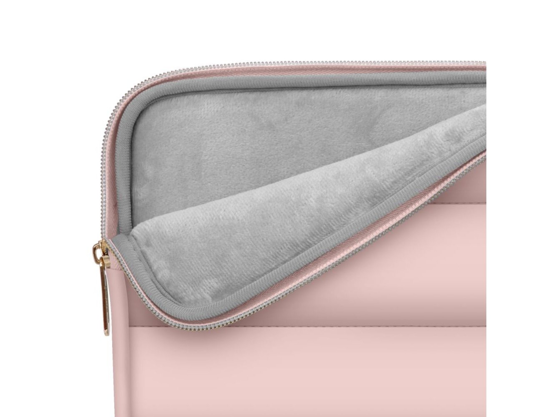 Bolsa para laptop Tech-Protect Puffy 13-14 - Rosa