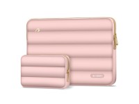 Bolsa para laptop Tech-Protect Puffy 13-14 - Rosa Bolsa para laptop Tech-Protect Puffy 13-14 - Rosa