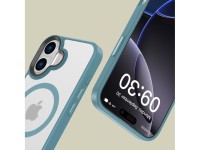 Capa Tech-Protect MagMat MagSafe para iPhone 16 - Azul Capa Tech-Protect MagMat MagSafe para iPhone 16 - Azul