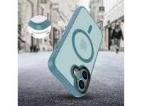 Capa Tech-Protect MagMat MagSafe para iPhone 16 - Azul Capa Tech-Protect MagMat MagSafe para iPhone 16 - Azul