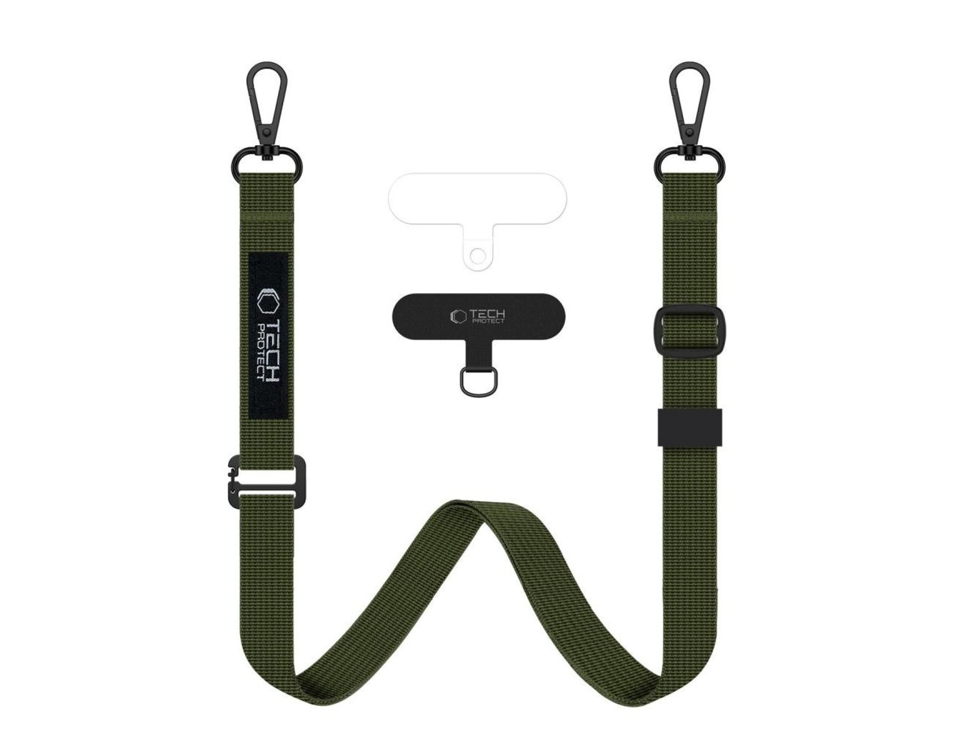 Tech-Protect C65 Rope Crossbody Leash - Olive