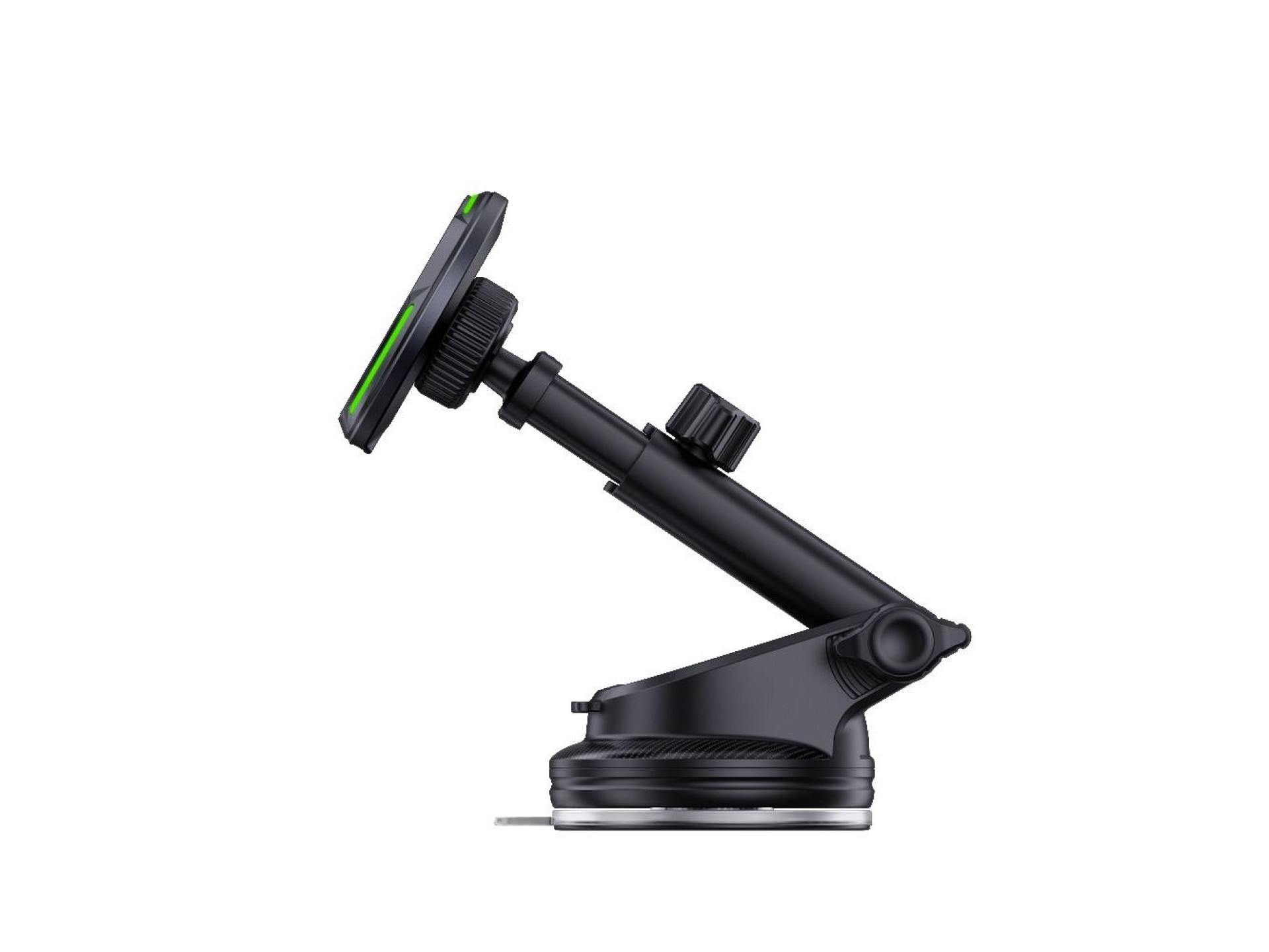 Suporte veicular Tech-Protect MM15W-V7 QI2 com carregador indutivo - Preto