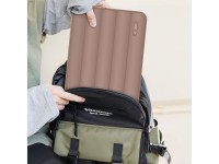 Bolsa para laptop Tech-Protect Puffy de 13-14 polegadas - Marrom Bolsa para laptop Tech-Protect Puffy de 13-14 polegadas - Marrom