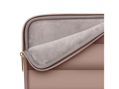 Bolsa para laptop Tech-Protect Puffy de 13-14 polegadas - Marrom Bolsa para laptop Tech-Protect Puffy de 13-14 polegadas - Marrom