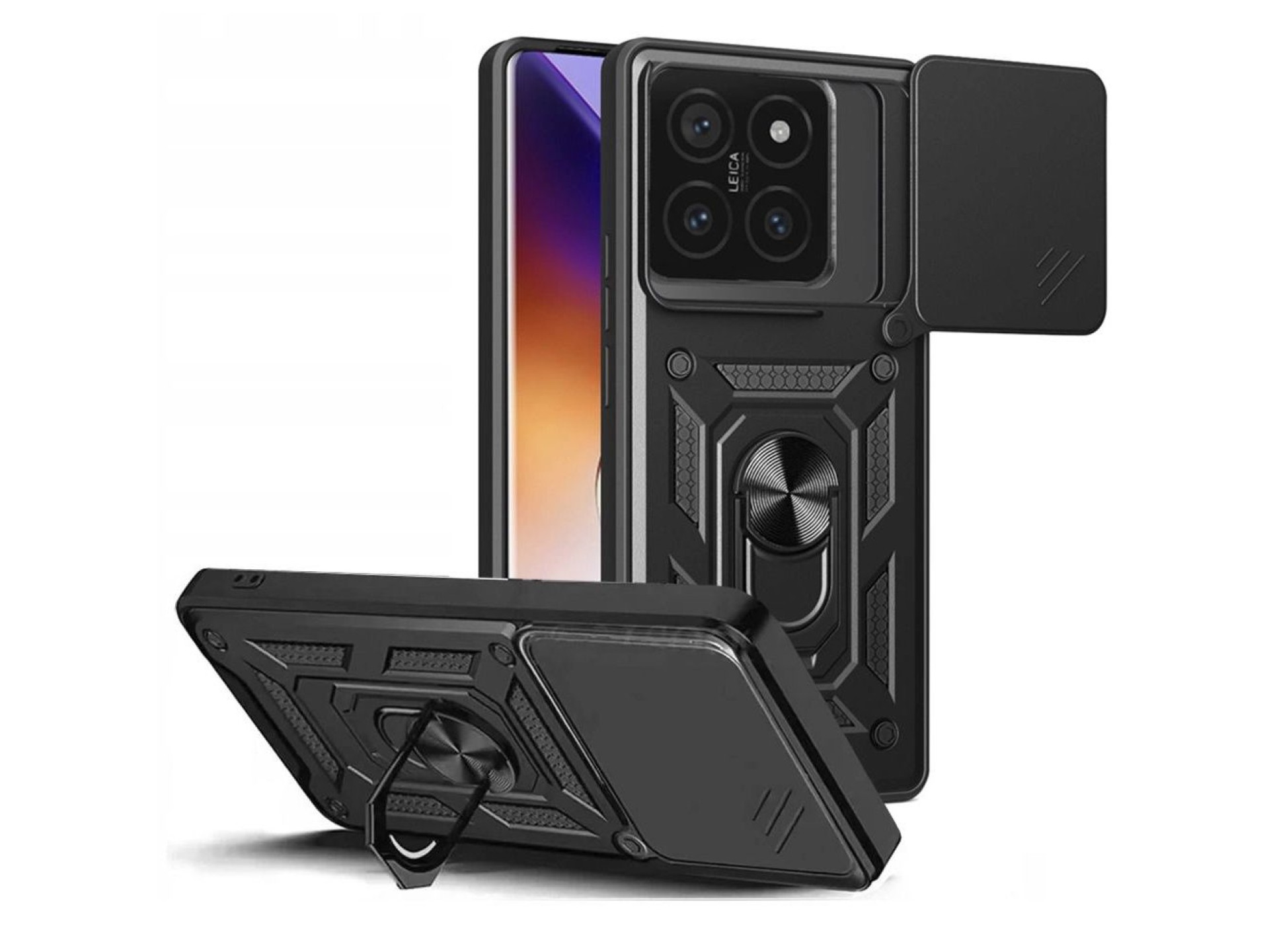 Capa Tech-Protect CamShield Pro para Xiaomi 14T Pro - Preta