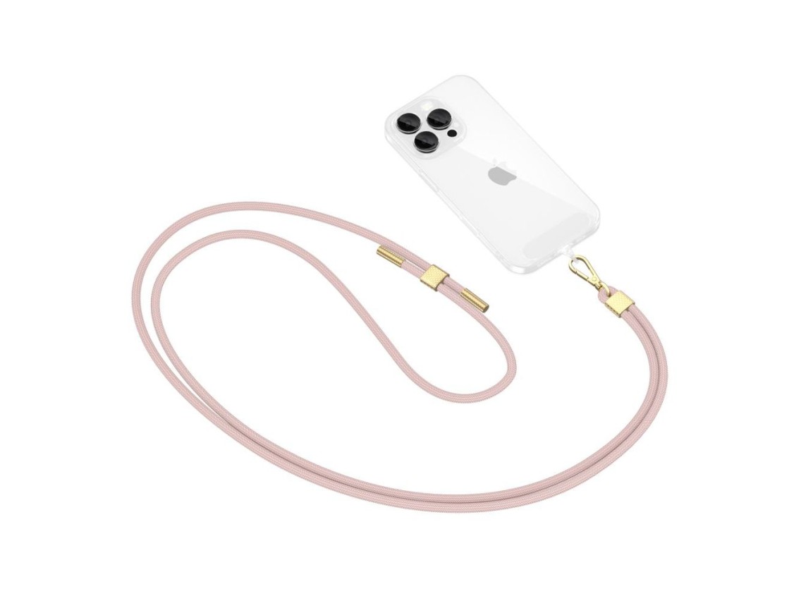 Guia transversal Tech-Protect C2S em corda - Rosa
