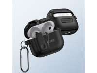 Tech-Protect Slim Hook Case for AirPods 4 - Black Tech-Protect Slim Hook Case for AirPods 4 - Black