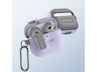 Tech-Protect Slim Hook Case for AirPods 4 - Purple Tech-Protect Slim Hook Case for AirPods 4 - Purple