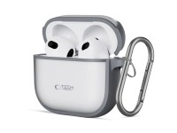 Funda Tech-Protect Slim Hook para AirPods 4 - Gris Funda Tech-Protect Slim Hook para AirPods 4 - Gris