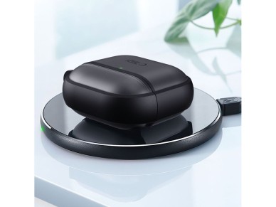 Tech-Protect Slim Hook Case for AirPods 4 - Black Tech-Protect Slim Hook Case for AirPods 4 - Black