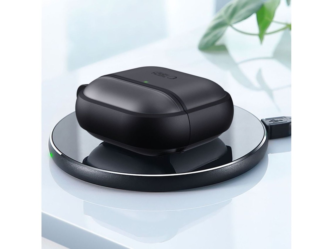 Capa Tech-Protect Slim Hook para AirPods 4 - Preta